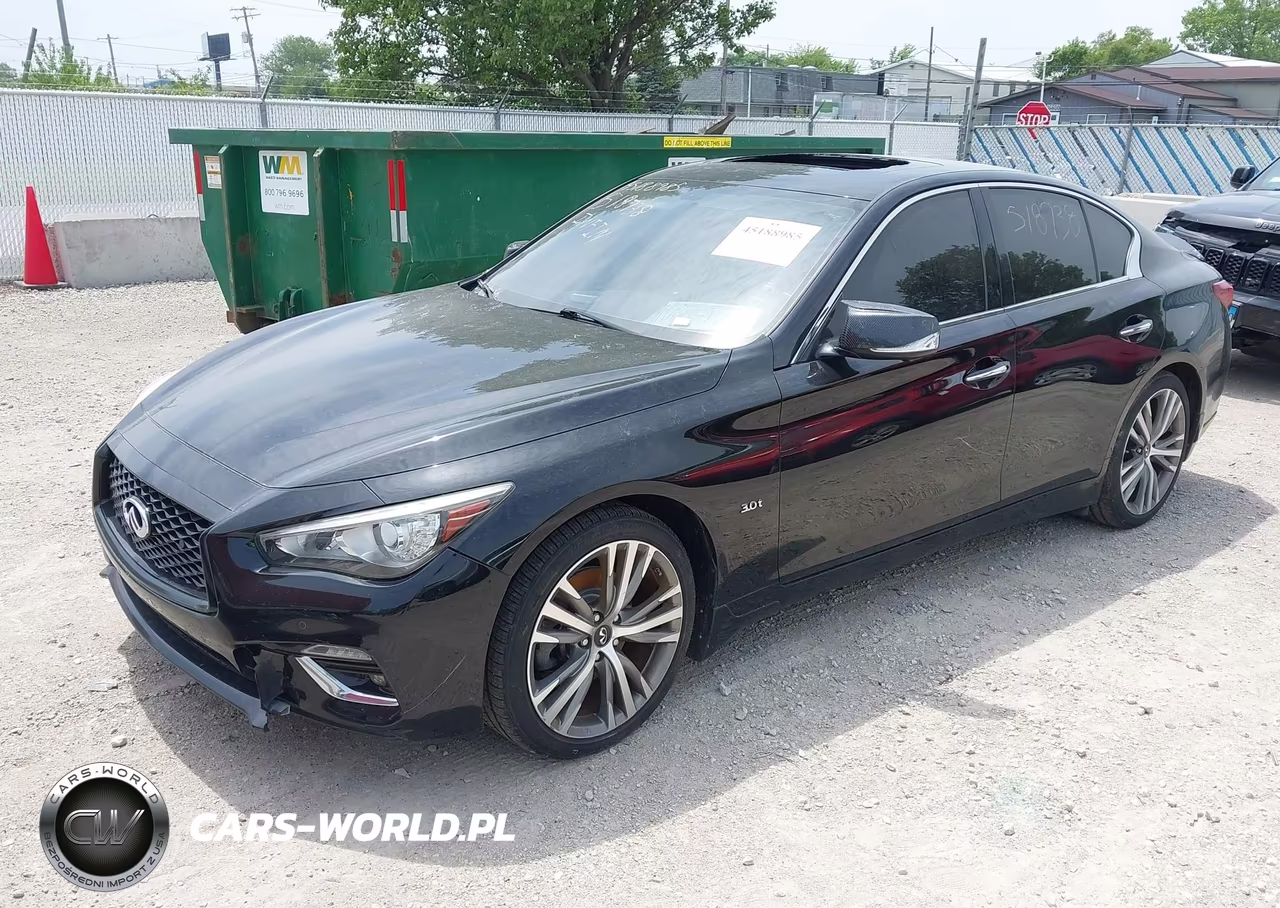 2019 Infiniti Q50 3.0T Luxe VIN:JN1EV7AR7KM551246 - 2