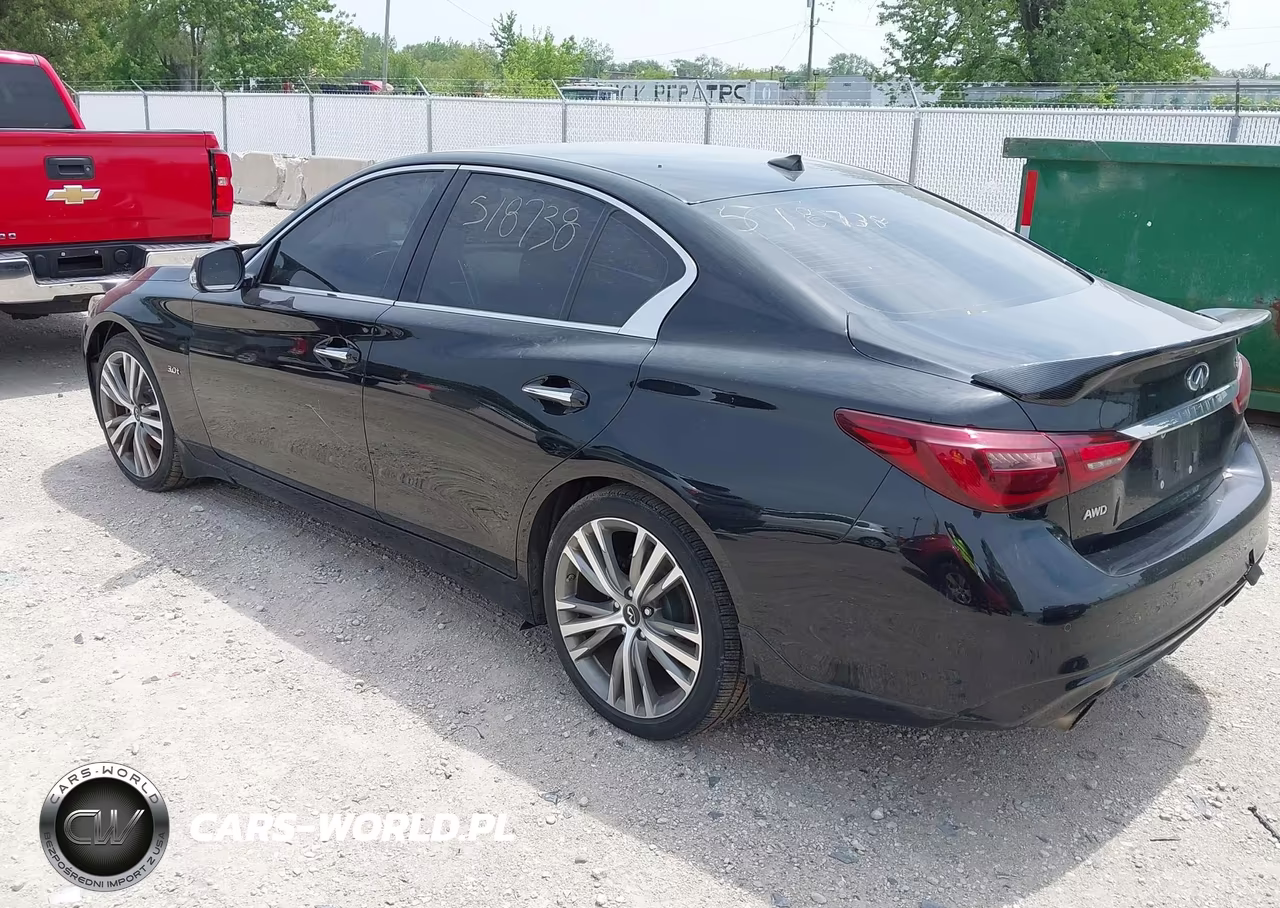 2019 Infiniti Q50 3.0T Luxe VIN:JN1EV7AR7KM551246 - 3