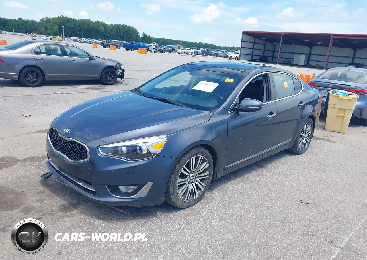 2014 Kia Cadenza Premium VIN:KNALN4D74E5123465 - 2