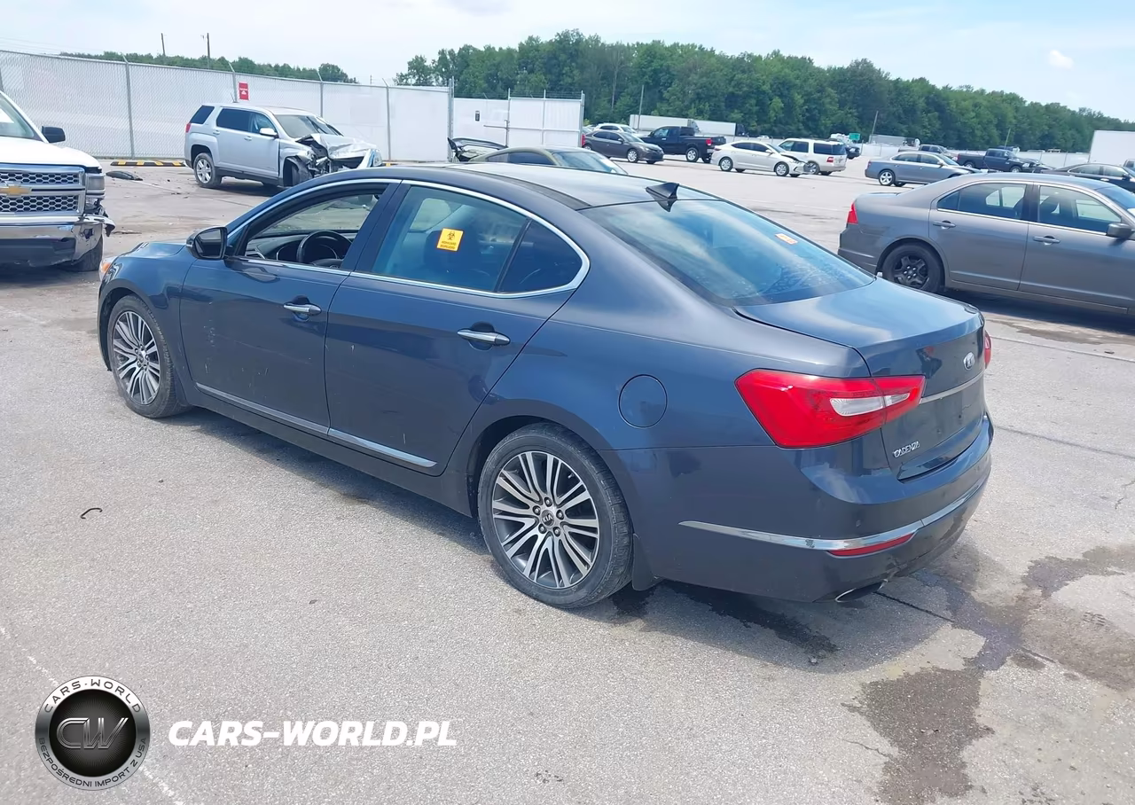 2014 Kia Cadenza Premium VIN:KNALN4D74E5123465 - 3