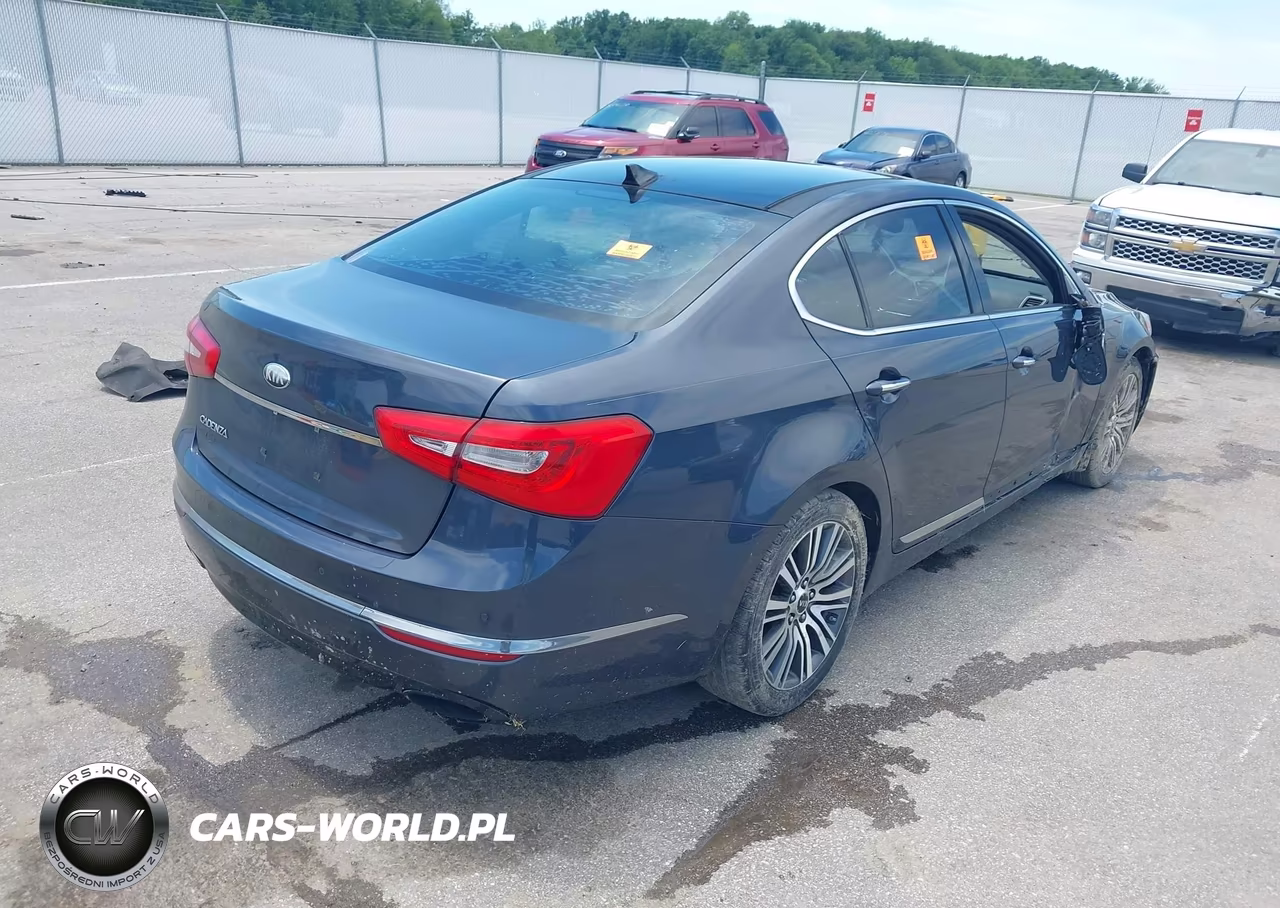 2014 Kia Cadenza Premium VIN:KNALN4D74E5123465 - 4