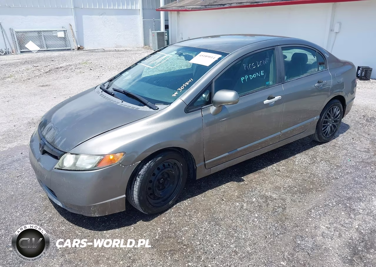 2007 Honda Civic Lx VIN:2HGFA16537H305841 - 2