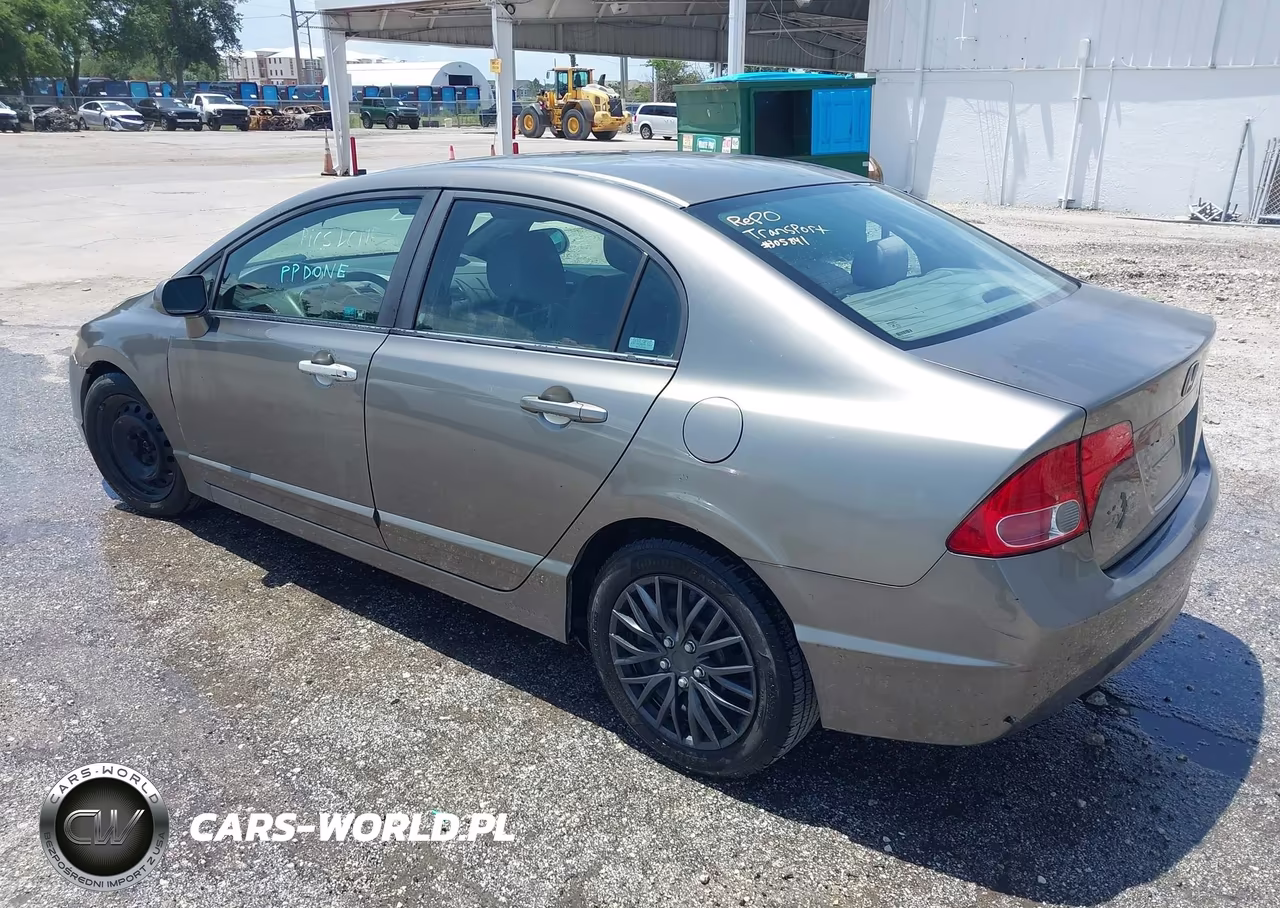 2007 Honda Civic Lx VIN:2HGFA16537H305841 - 3