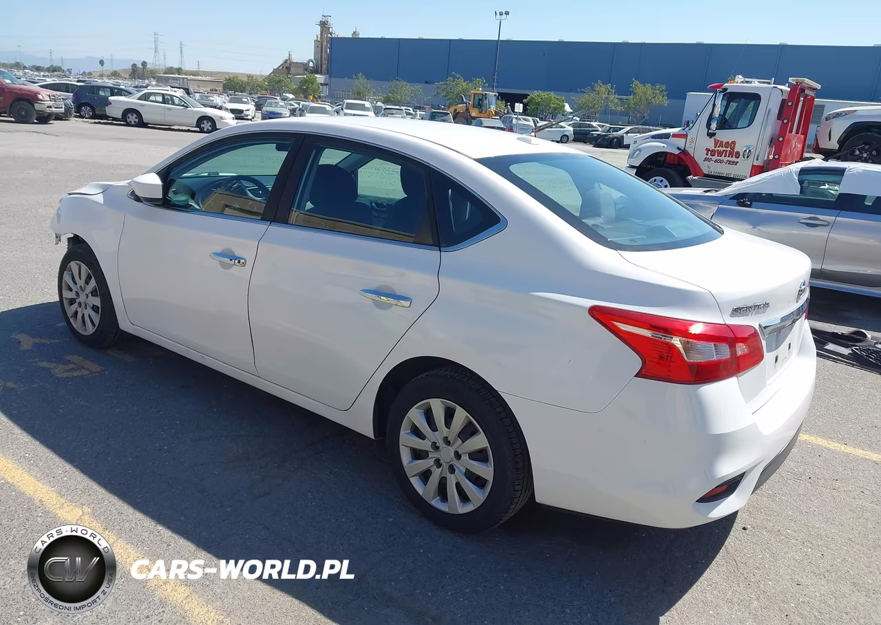 2017 Nissan Sentra Sv VIN:3N1AB7AP0HY323584 - 3