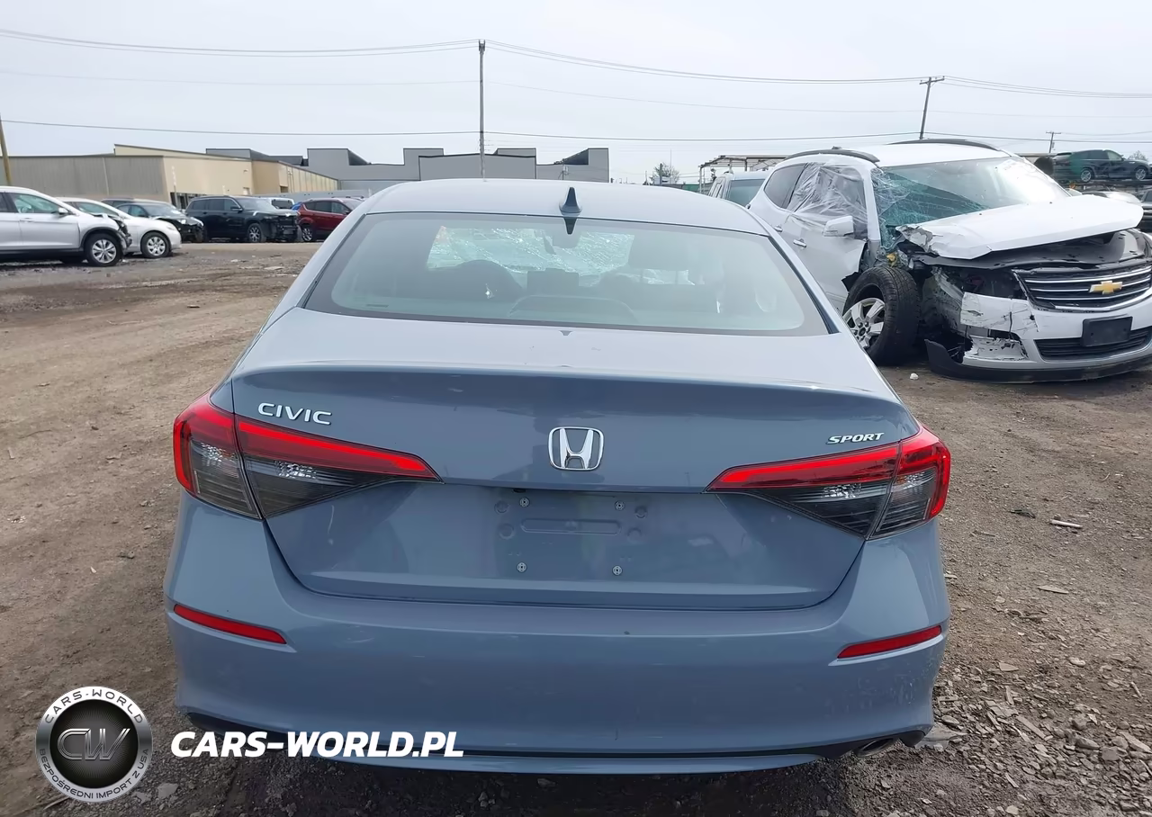 2022 Honda Civic Sport VIN:2HGFE2F51NH576260 - 17