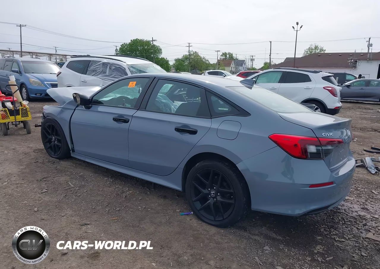 2022 Honda Civic Sport VIN:2HGFE2F51NH576260 - 3