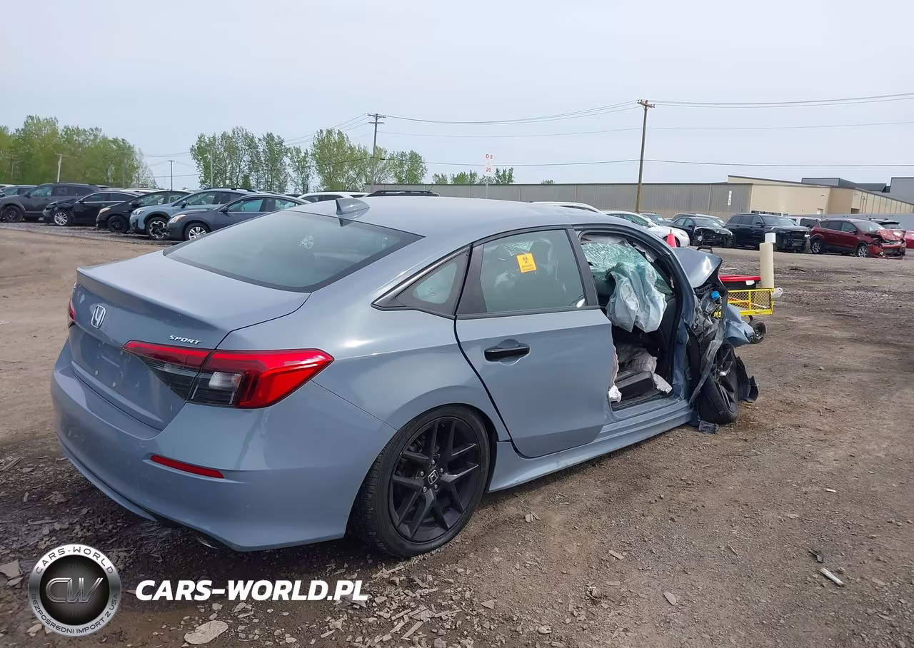 2022 Honda Civic Sport VIN:2HGFE2F51NH576260 - 4