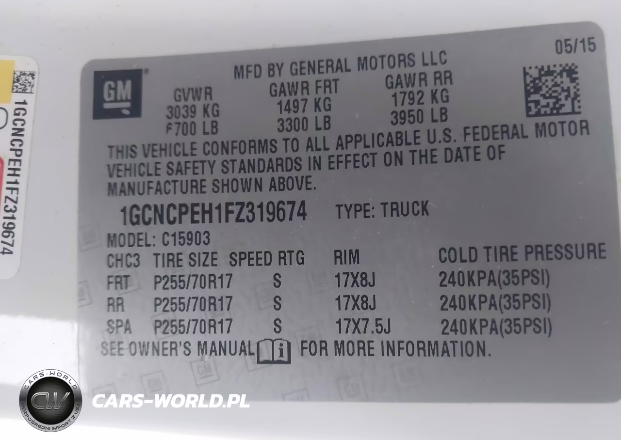 2015 Chevrolet Silverado 1500 Ls VIN:1GCNCPEH1FZ319674 - 9