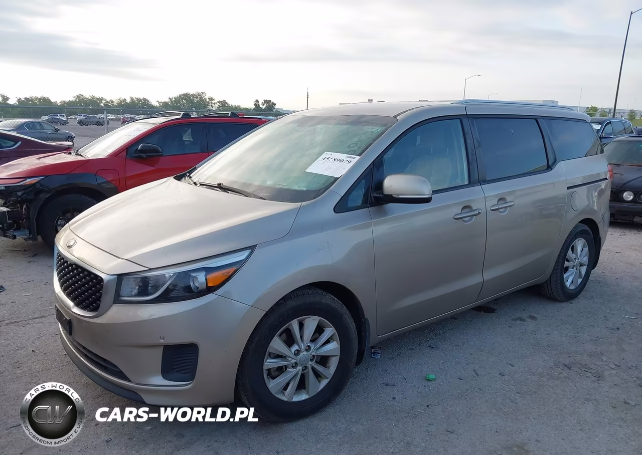 2016 Kia Sedona Lx VIN:KNDMB5C15G6211411 - 2