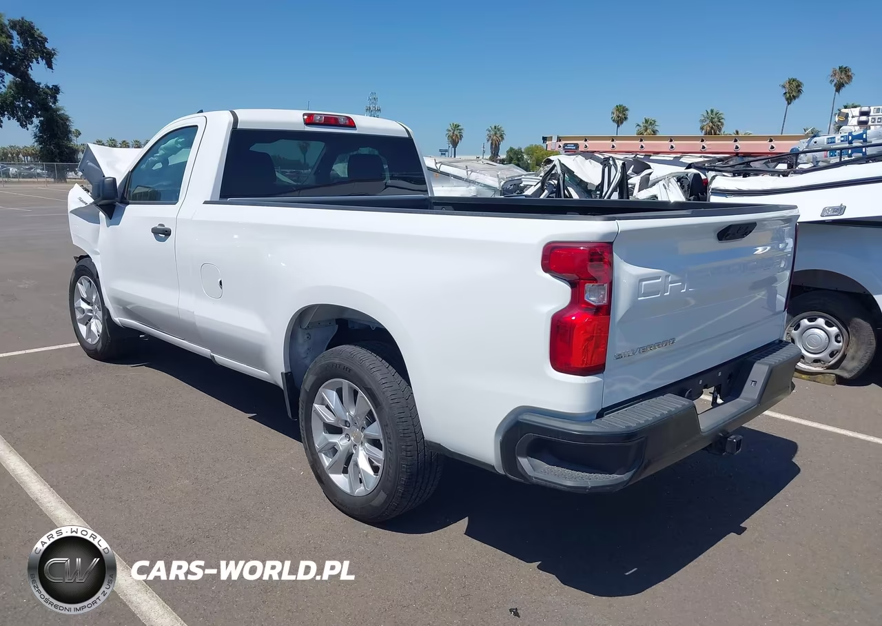 2024 Chevrolet Silverado 1500 2Wd Long Bed Wt VIN:3GCNAAED3RG137821 - 3