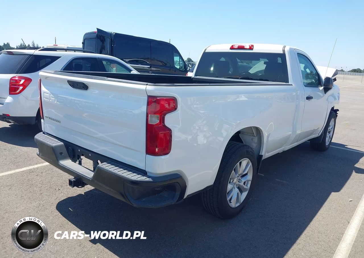 2024 Chevrolet Silverado 1500 2Wd Long Bed Wt VIN:3GCNAAED3RG137821 - 4