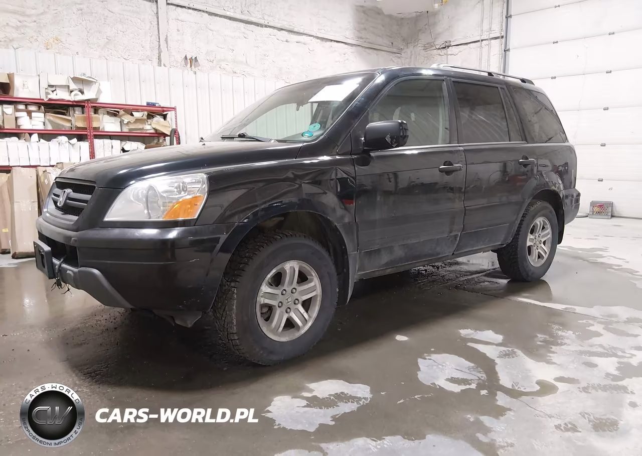 2005 Honda Pilot Ex-L VIN:2HKYF18505H558416 - 2