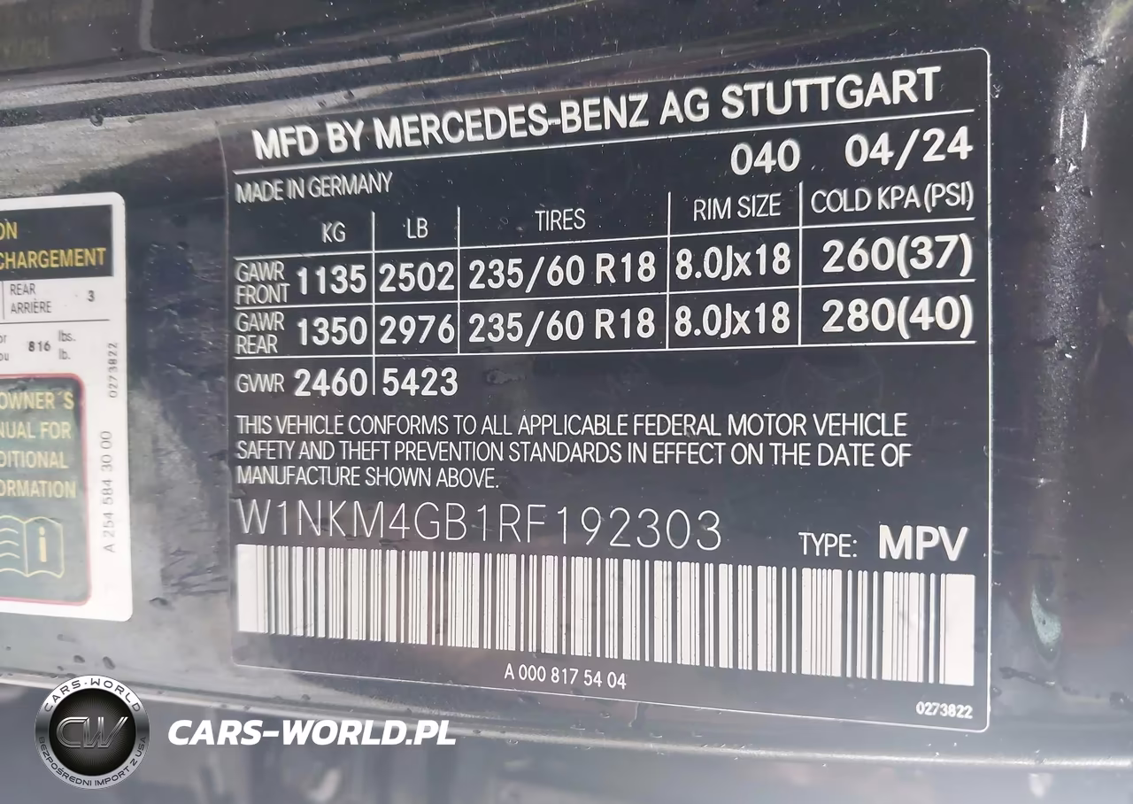 2024 Mercedes-Benz Glc 300 Suv VIN:W1NKM4GB1RF192303 - 9
