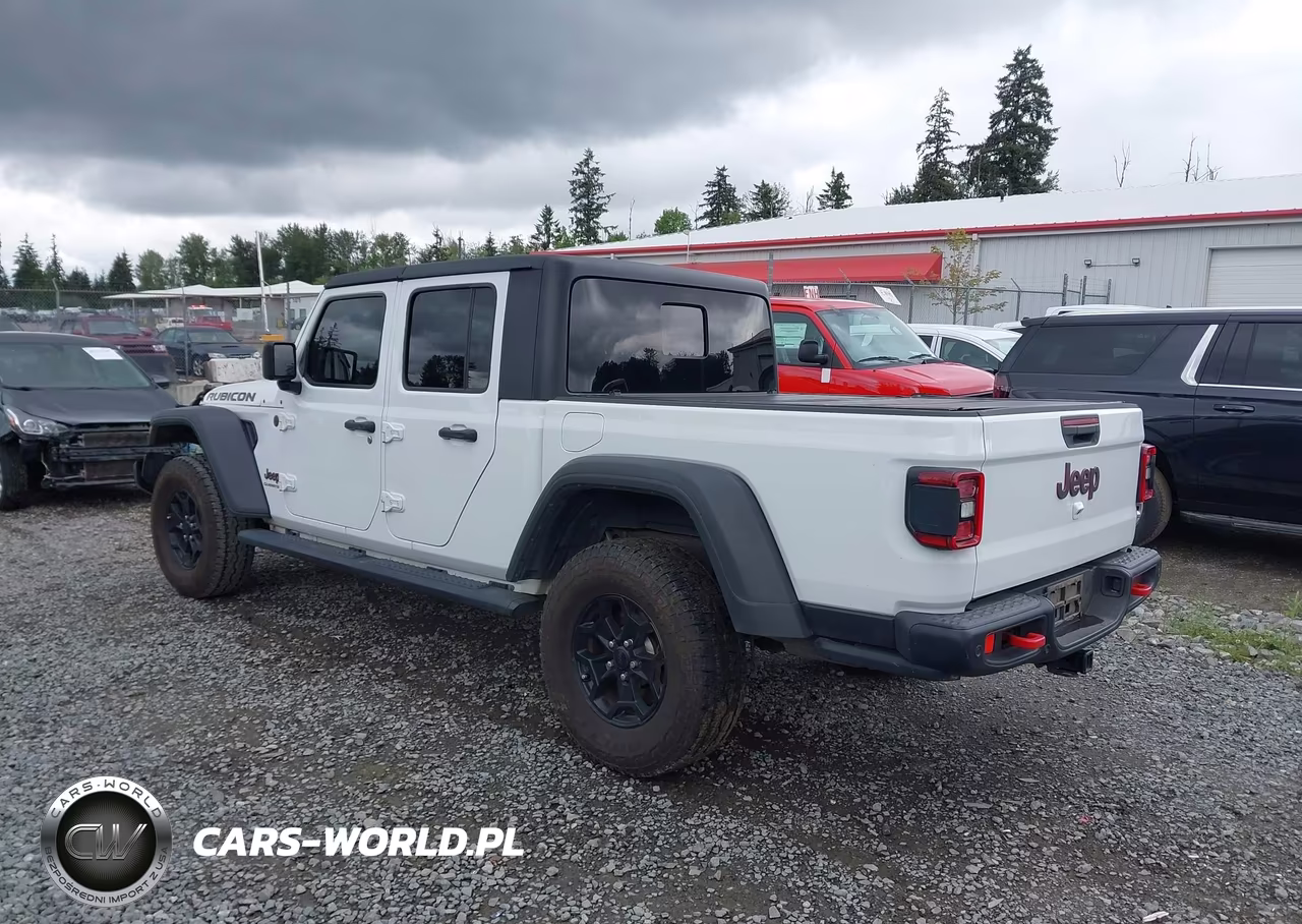 2020 Jeep Gladiator Rubicon VIN:1C6JJTBGXLL105216 - 3