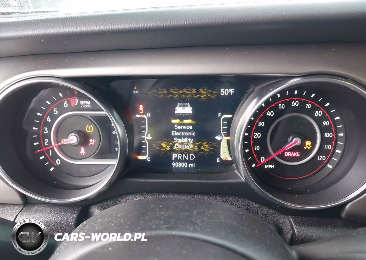 2020 Jeep Gladiator Rubicon VIN:1C6JJTBGXLL105216 - 7