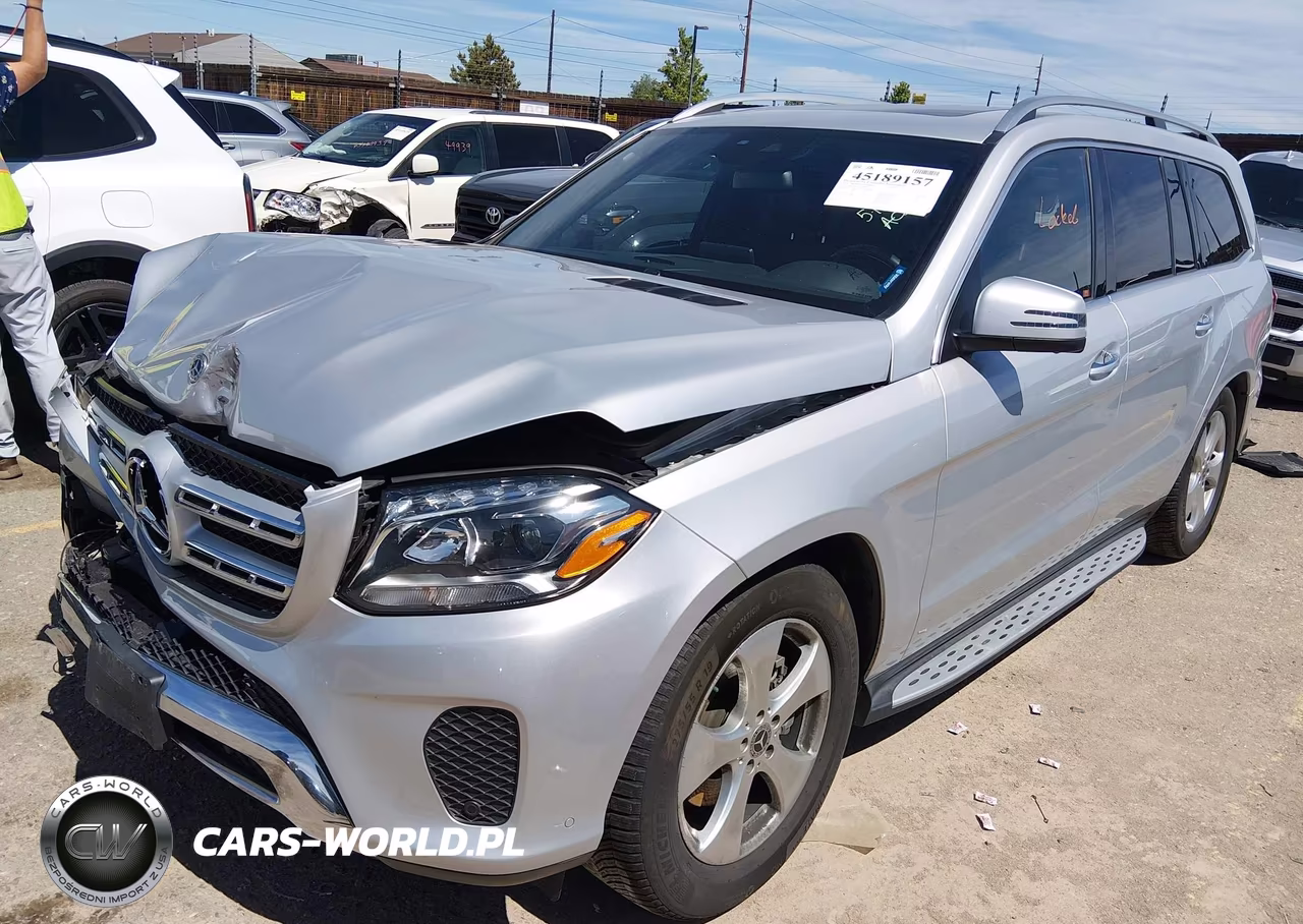2017 Mercedes-Benz Gls 450 4Matic VIN:4JGDF6EEXHA955073 - 2