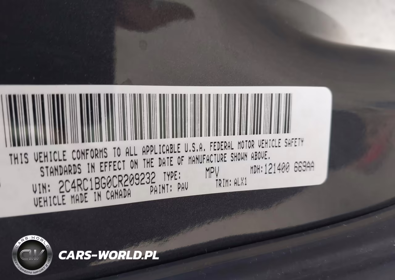 2012 Chrysler Town & Country Touring VIN:2C4RC1BG0CR209232 - 9