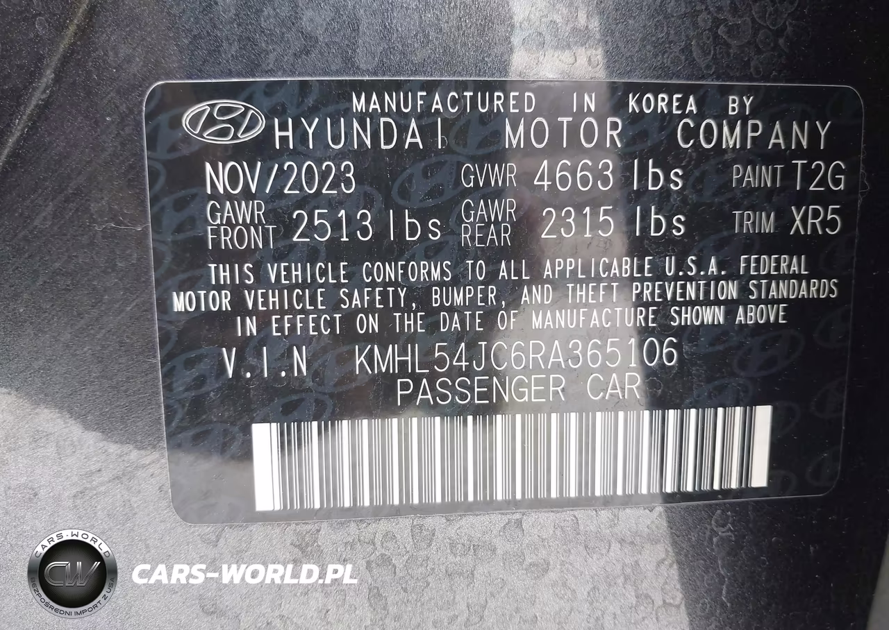 2024 Hyundai Sonata N Line VIN:KMHL54JC6RA365106 - 9