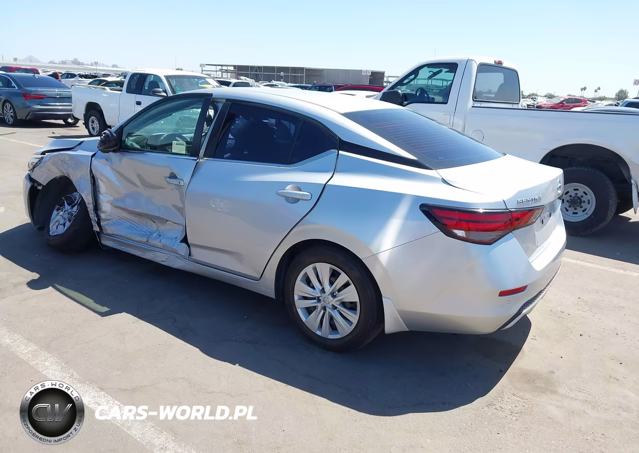 2021 Nissan Sentra S Xtronic Cvt VIN:3N1AB8BV5MY257479 - 3