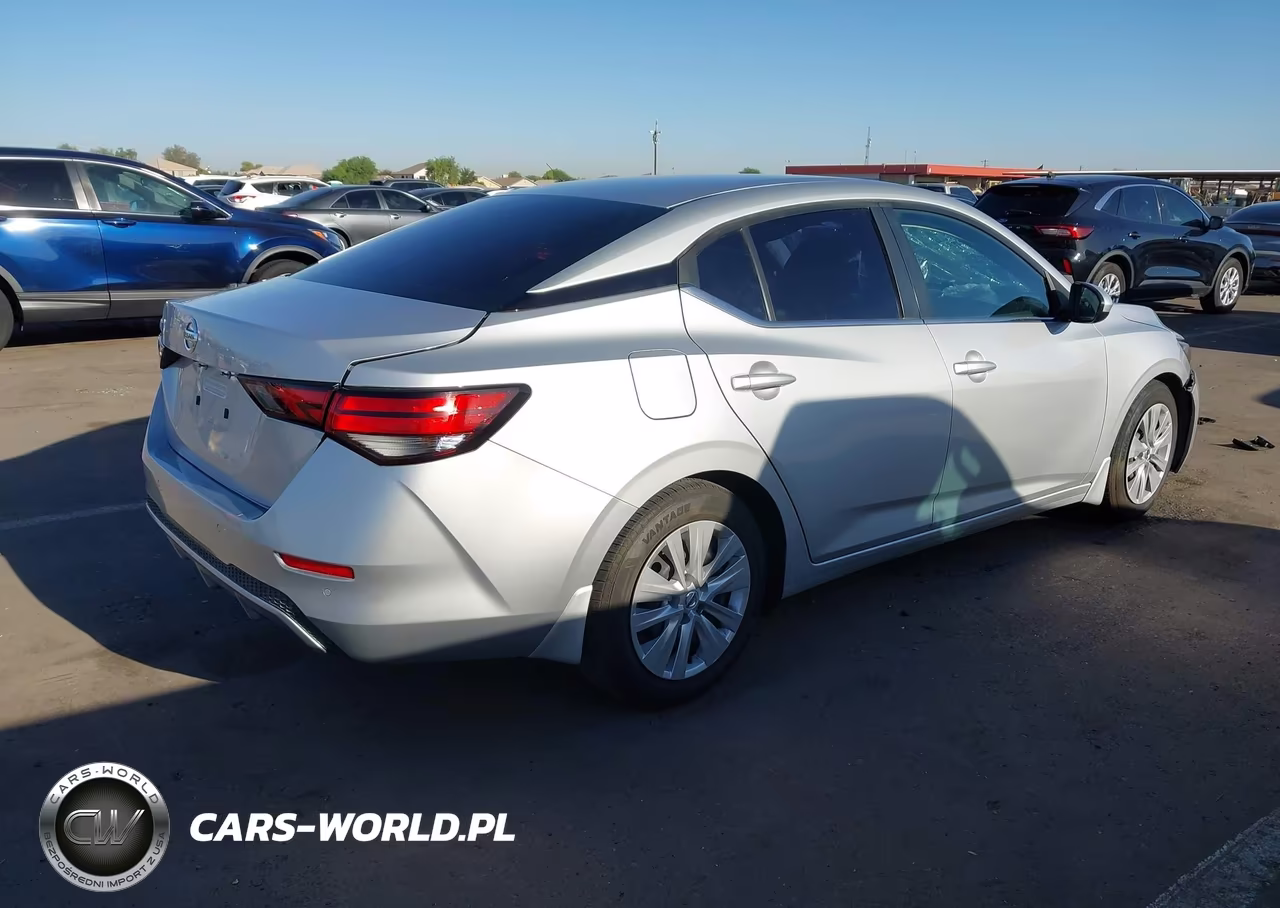 2021 Nissan Sentra S Xtronic Cvt VIN:3N1AB8BV5MY257479 - 4