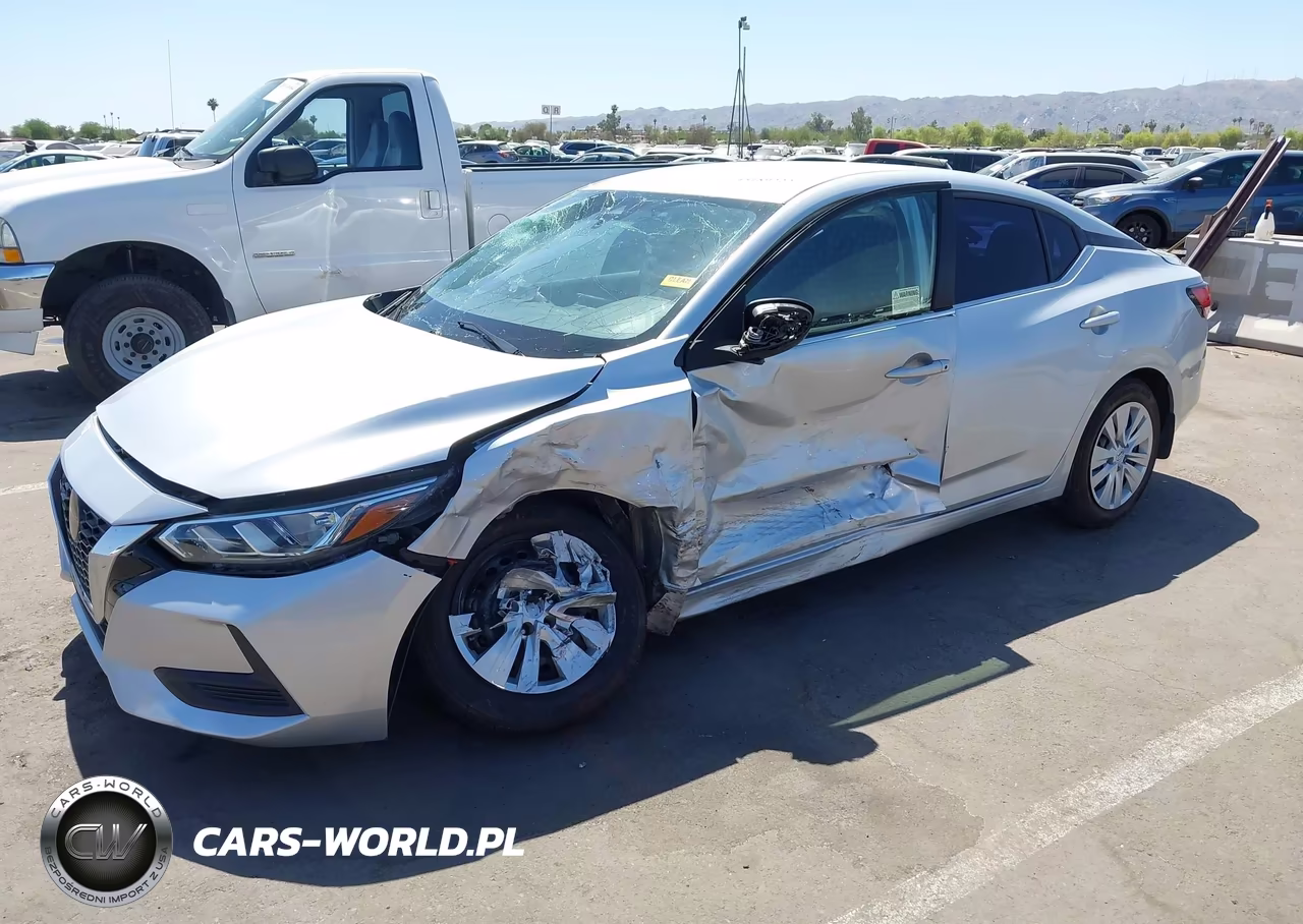 2021 Nissan Sentra S Xtronic Cvt VIN:3N1AB8BV5MY257479 - 6