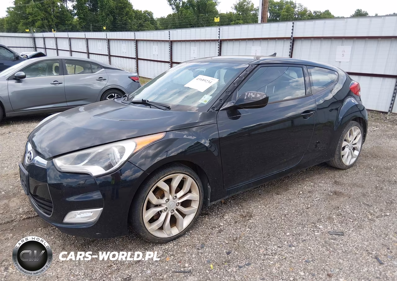 2013 Hyundai Veloster Base W-Black VIN:KMHTC6AD7DU167877 - 2