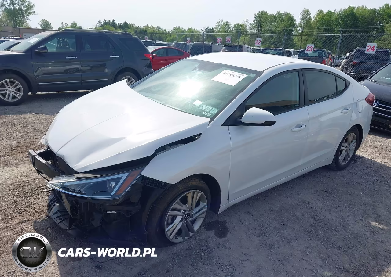 2020 Hyundai Elantra Sel VIN:5NPD84LF4LH585710 - 2
