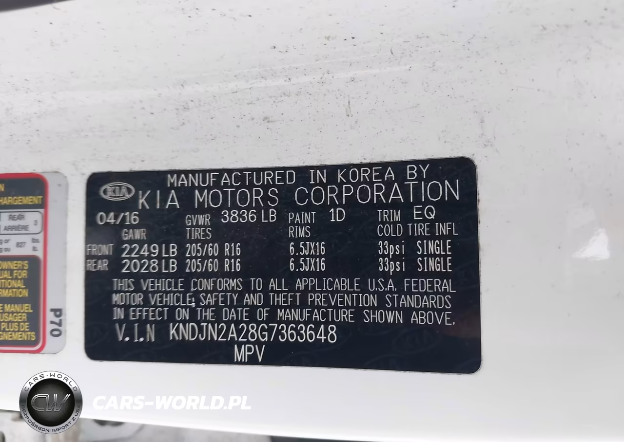2016 Kia Soul VIN:KNDJN2A28G7363648 - 9