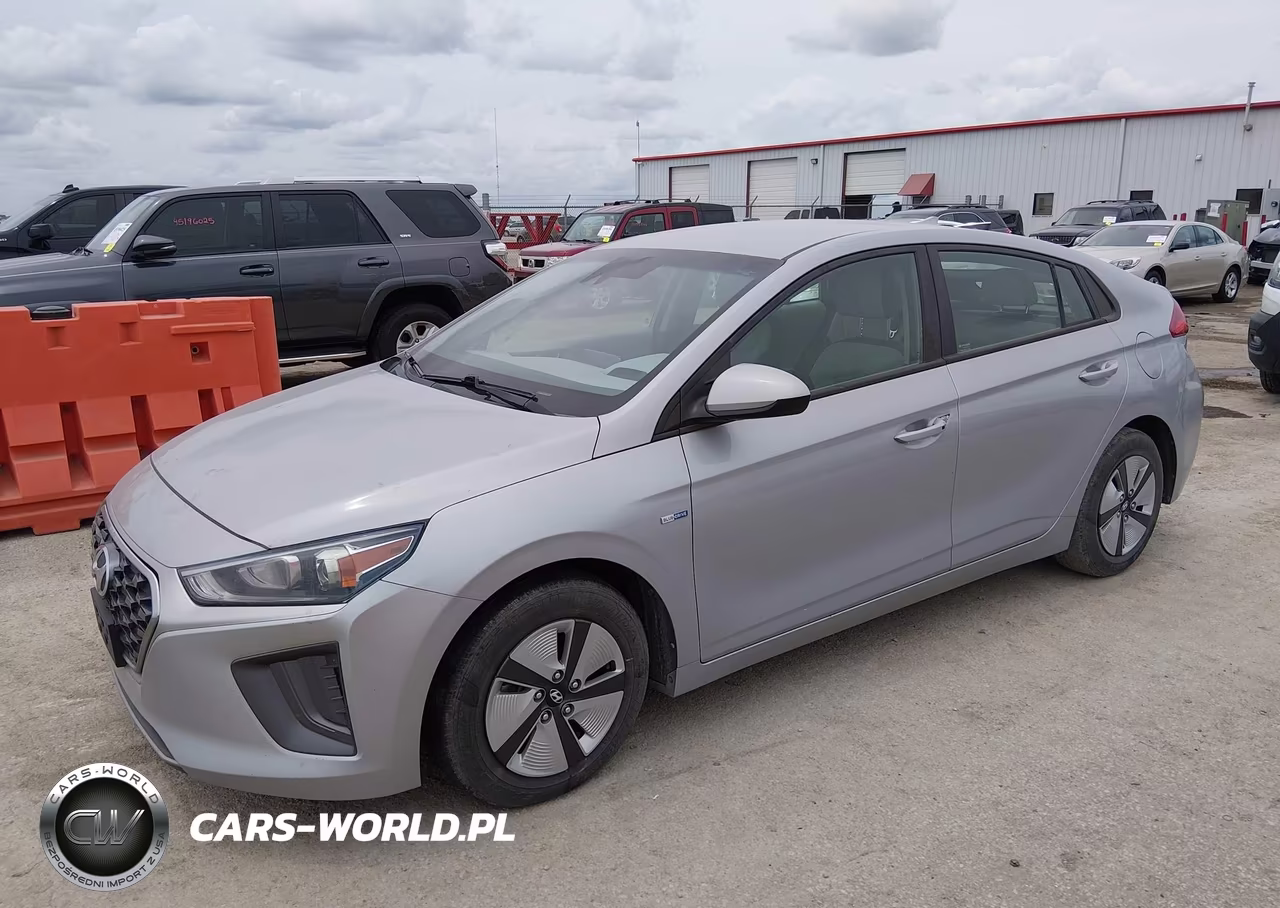 2020 Hyundai Ioniq Hybrid Blue VIN:KMHC65LC6LU229371 - 2