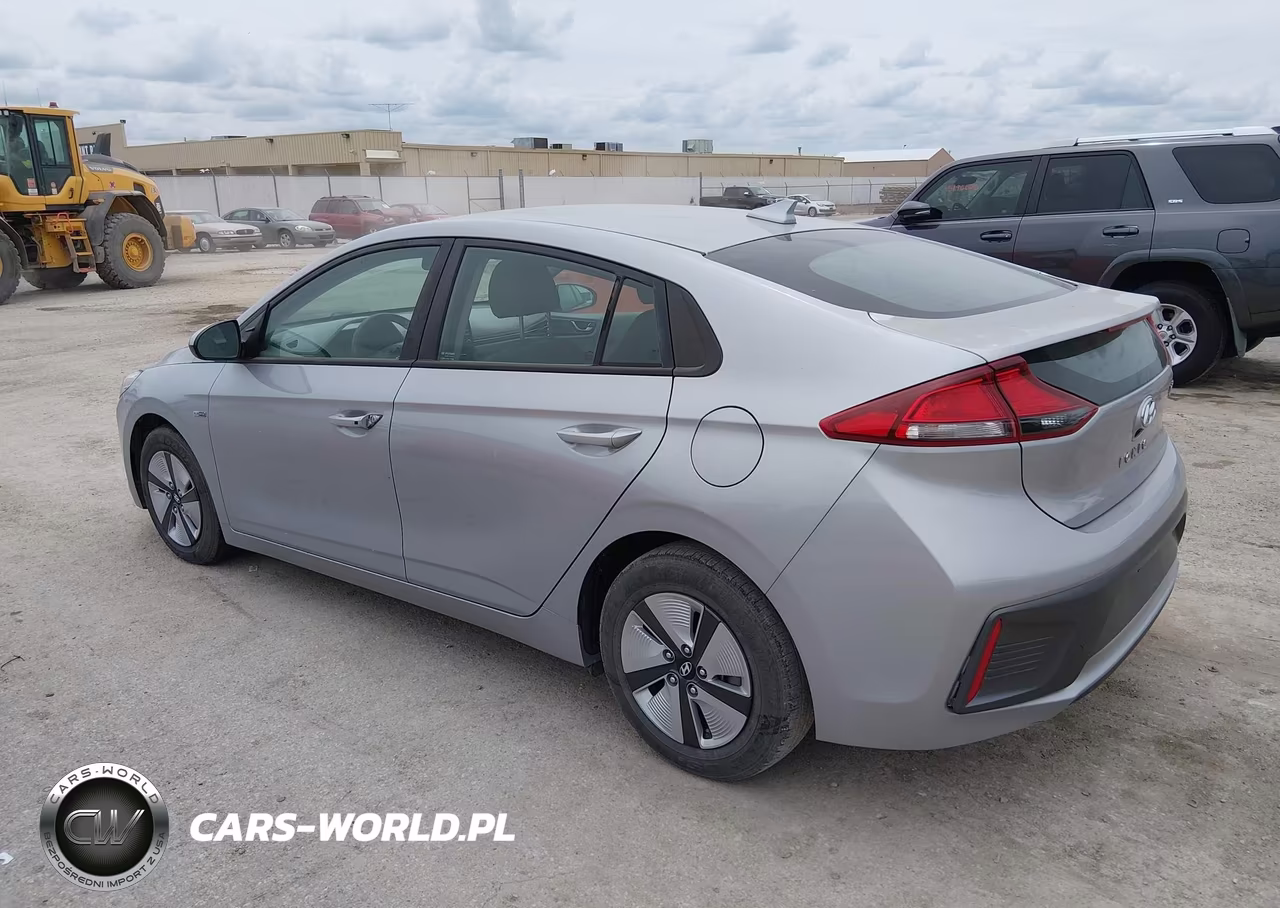 2020 Hyundai Ioniq Hybrid Blue VIN:KMHC65LC6LU229371 - 3