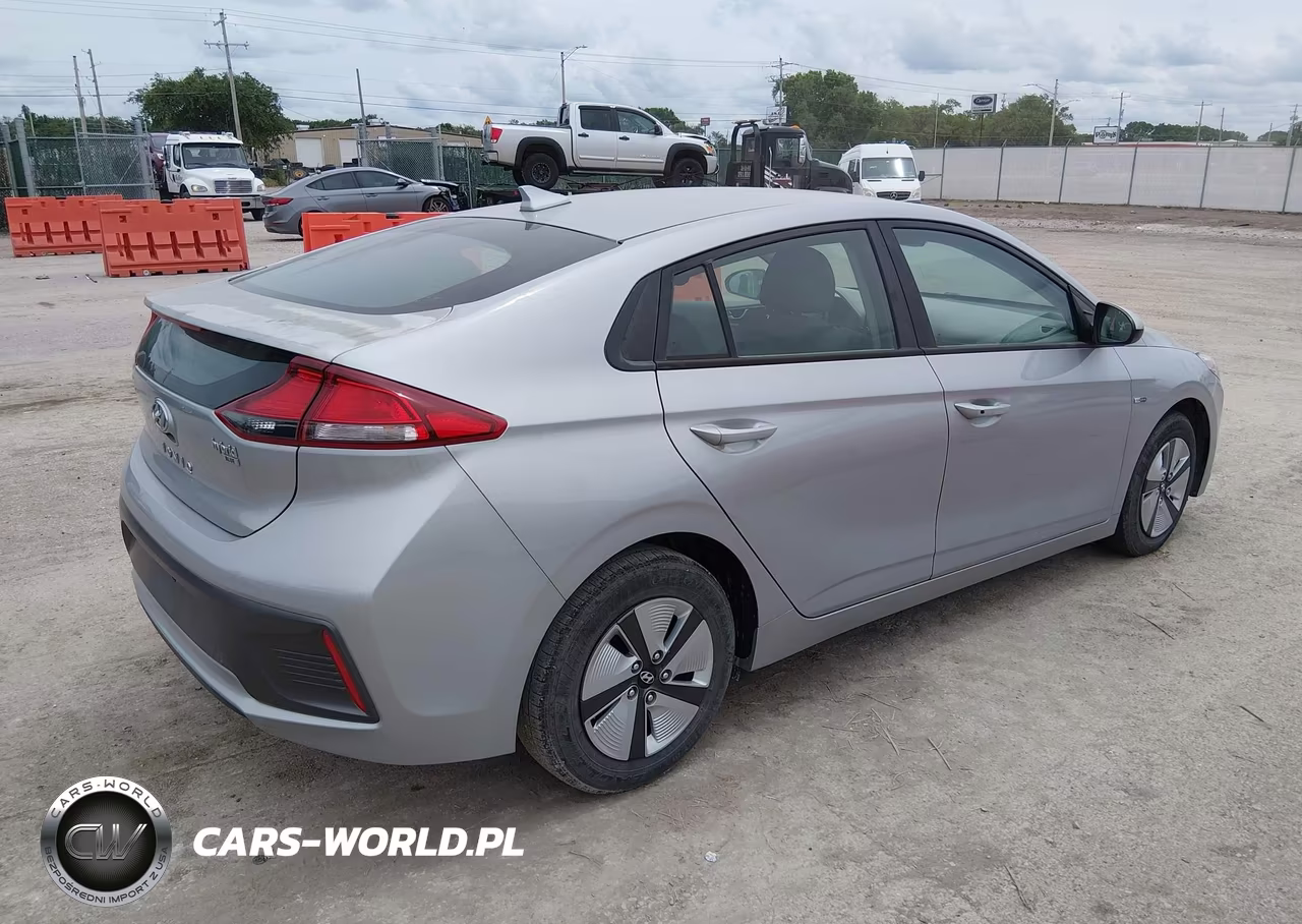 2020 Hyundai Ioniq Hybrid Blue VIN:KMHC65LC6LU229371 - 4