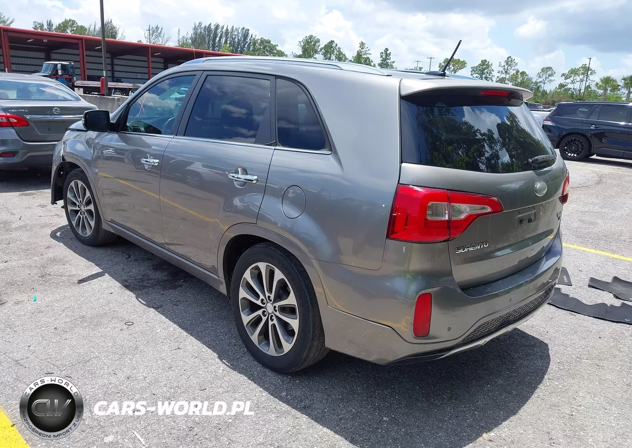 2014 Kia Sorento Sx VIN:5XYKW4A72EG440846 - 3