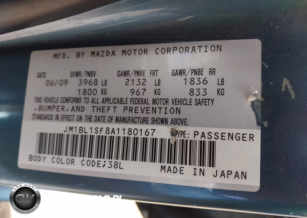 2010 Mazda Mazda3 I Touring VIN:JM1BL1SF8A1180167 - 9