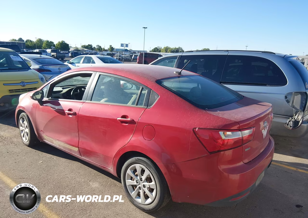 2013 Kia Rio Lx VIN:KNADM4A30D6110598 - 3