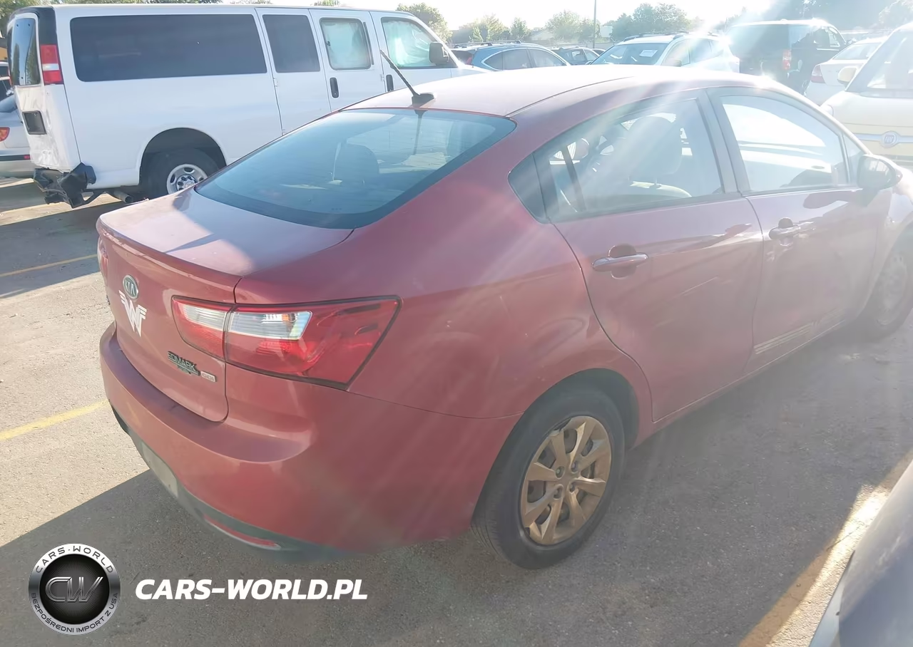 2013 Kia Rio Lx VIN:KNADM4A30D6110598 - 4