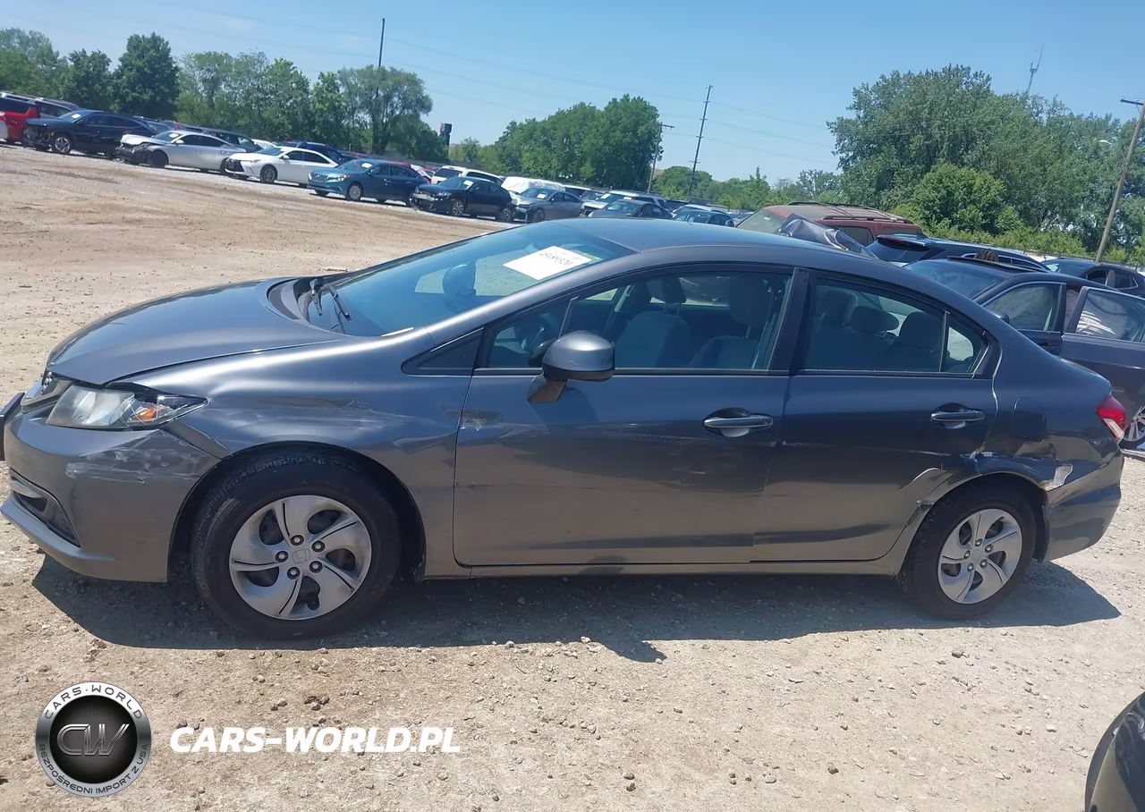 2013 Honda Civic Lx VIN:19XFB2F56DE036730 - 13