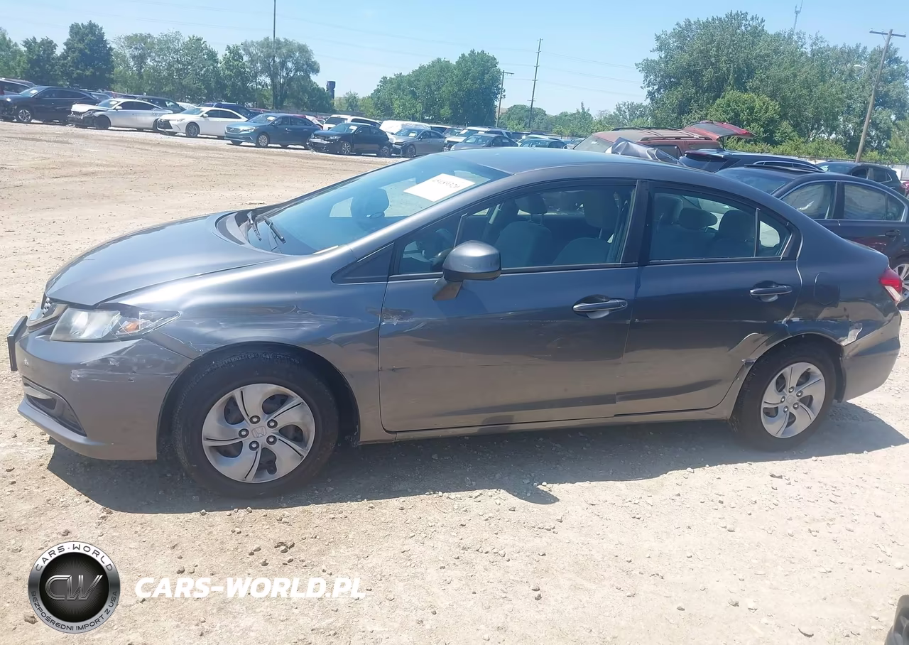 2013 Honda Civic Lx VIN:19XFB2F56DE036730 - 6