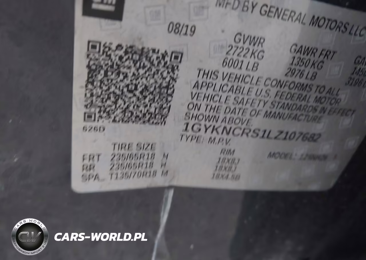 2020 Cadillac Xt5 Fwd Premium Luxury VIN:1GYKNCRS1LZ107682 - 9