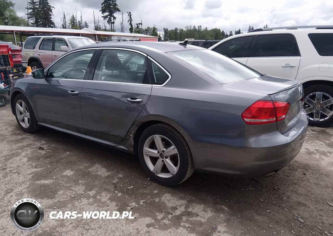2013 Volkswagen Passat 2.5L Se VIN:1VWBP7A35DC050724 - 3