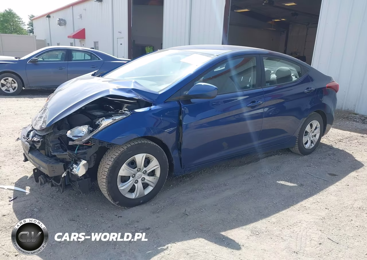 2016 Hyundai Elantra Se VIN:5NPDH4AE0GH729138 - 2