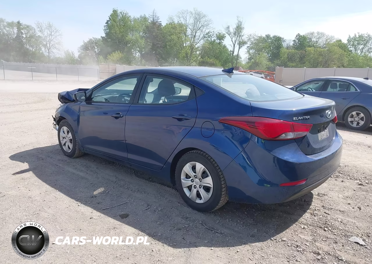 2016 Hyundai Elantra Se VIN:5NPDH4AE0GH729138 - 3