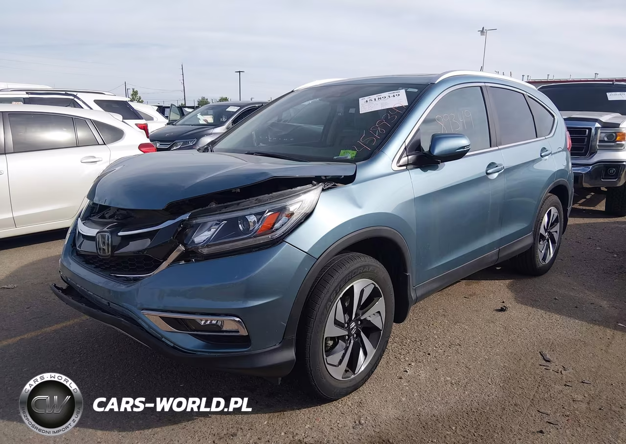 2016 Honda Cr-V Touring VIN:5J6RM4H93GL038430 - 2