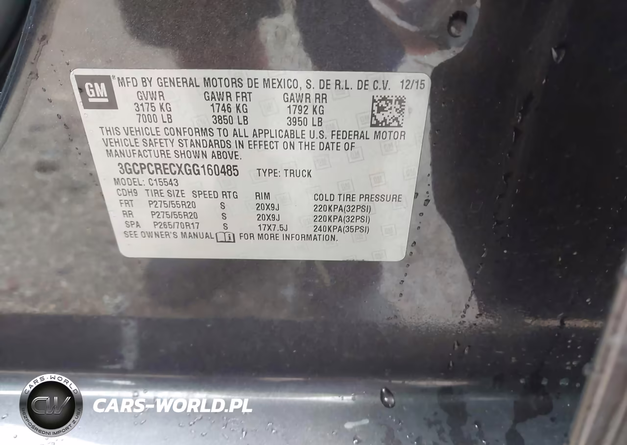 2016 Chevrolet Silverado 1500 1Lt VIN:3GCPCRECXGG160485 - 9