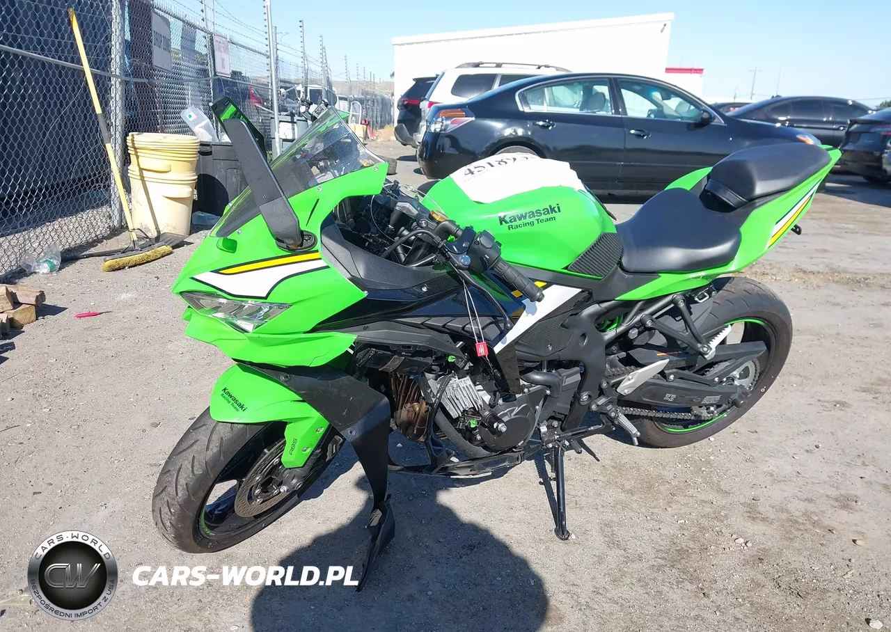 2025 Kawasaki Zx400 S VIN:ML5ZXCS14SDA37605 - 2