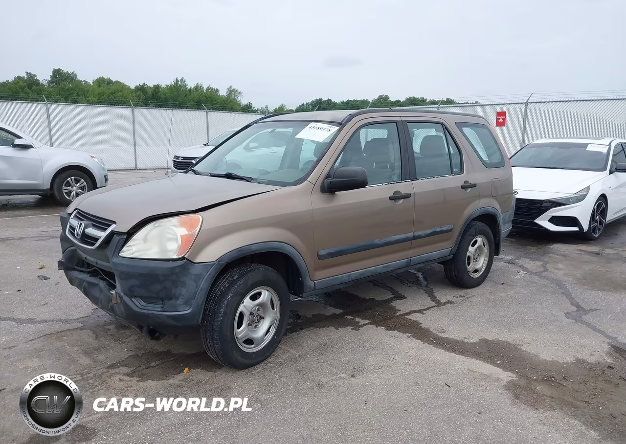 2003 Honda Cr-V Lx VIN:SHSRD68423U102727 - 2