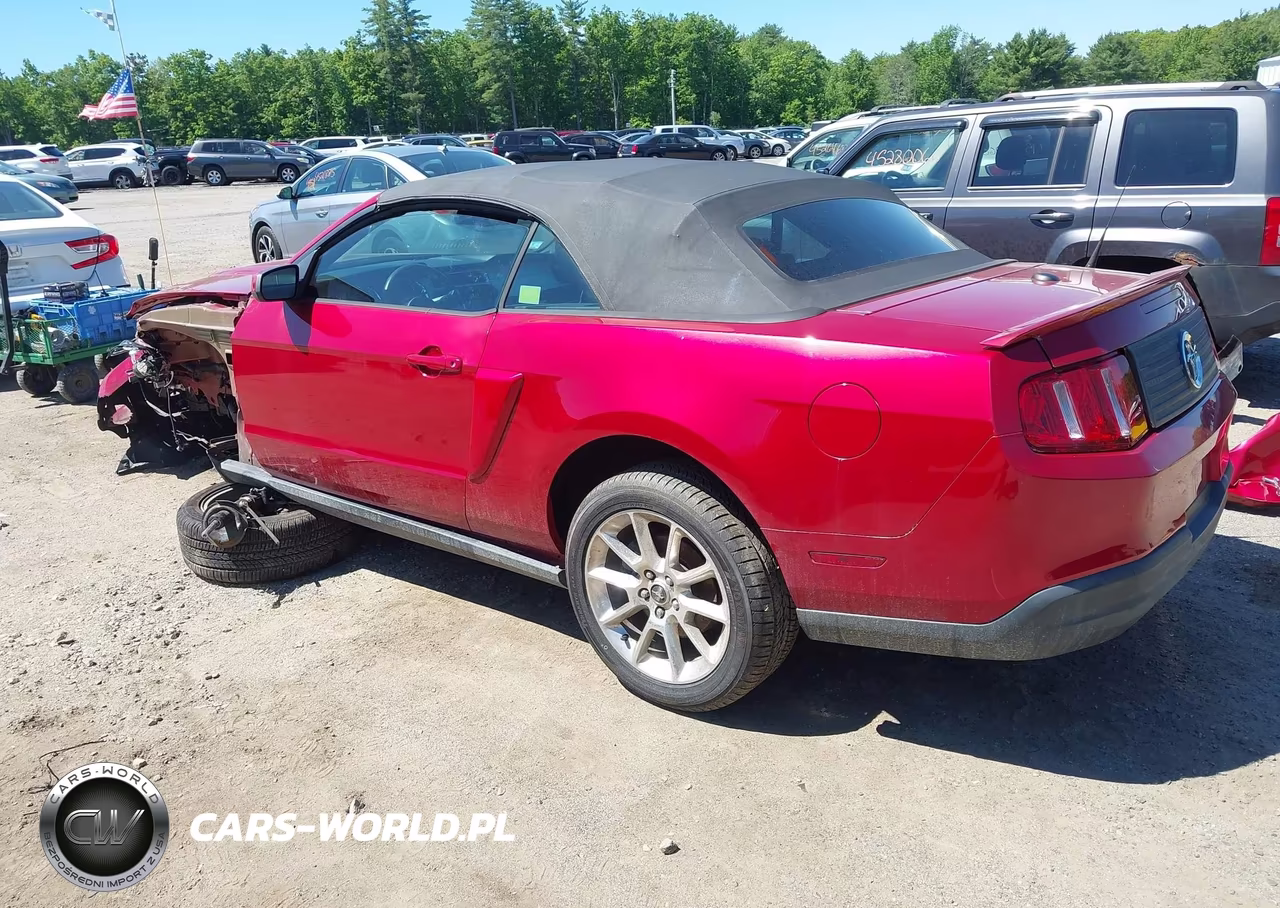 2010 Ford Mustang V6-V6 Premium VIN:1ZVBP8EN3A5153058 - 3