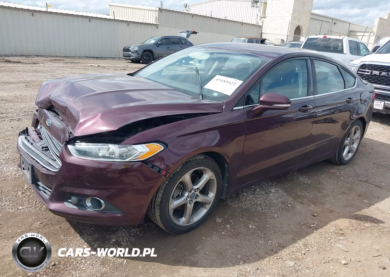 2013 Ford Fusion Se VIN:3FA6P0HR7DR161854 - 2