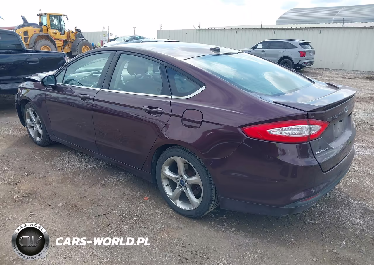 2013 Ford Fusion Se VIN:3FA6P0HR7DR161854 - 3
