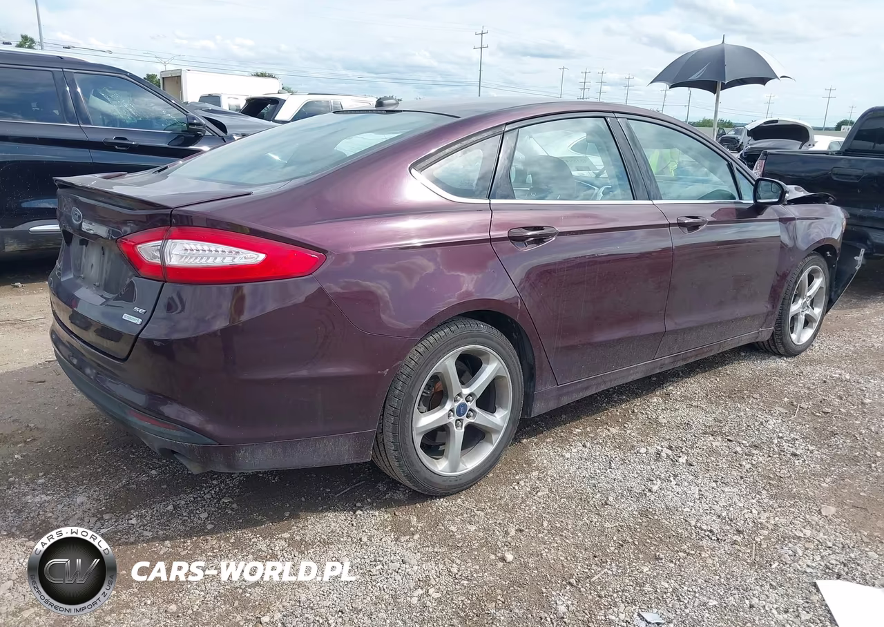 2013 Ford Fusion Se VIN:3FA6P0HR7DR161854 - 4