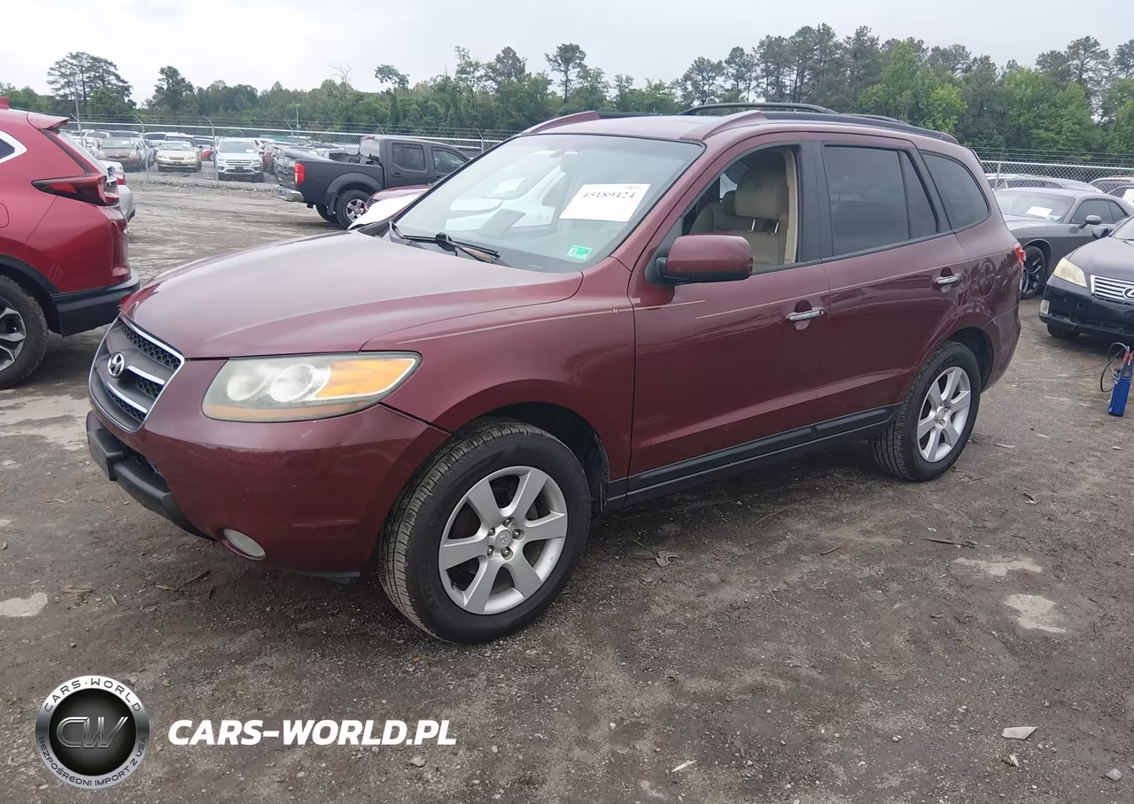 2007 Hyundai Santa Fe Limited-Se VIN:5NMSH73E27H051656 - 2